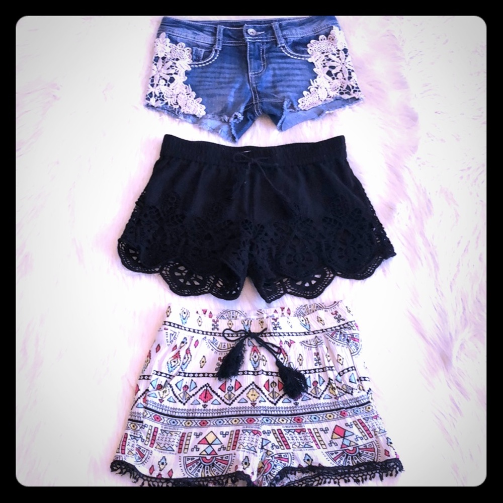 IMPERIAL STAR girls shorts size 7